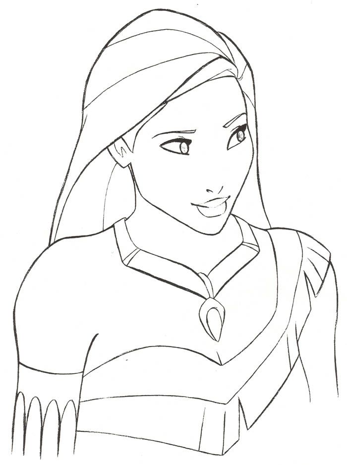 700x938 pocahontas drawing disney art, pocahontas drawings coloring - Disney Pocahontas Drawings