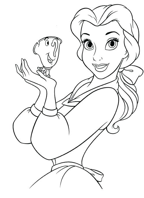 Disney Princess Belle Drawing at PaintingValley.com | Explore ...