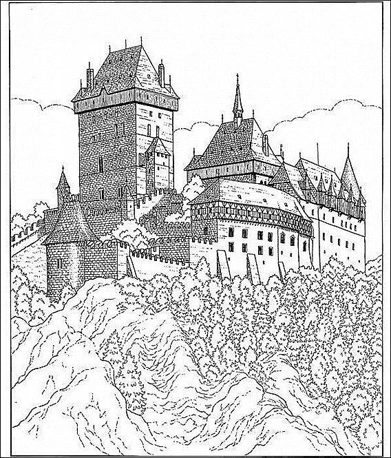 568x665 Disney Princess Castle Coloring Pages Free Coloring Sheets - Disney Princess Castle Drawing