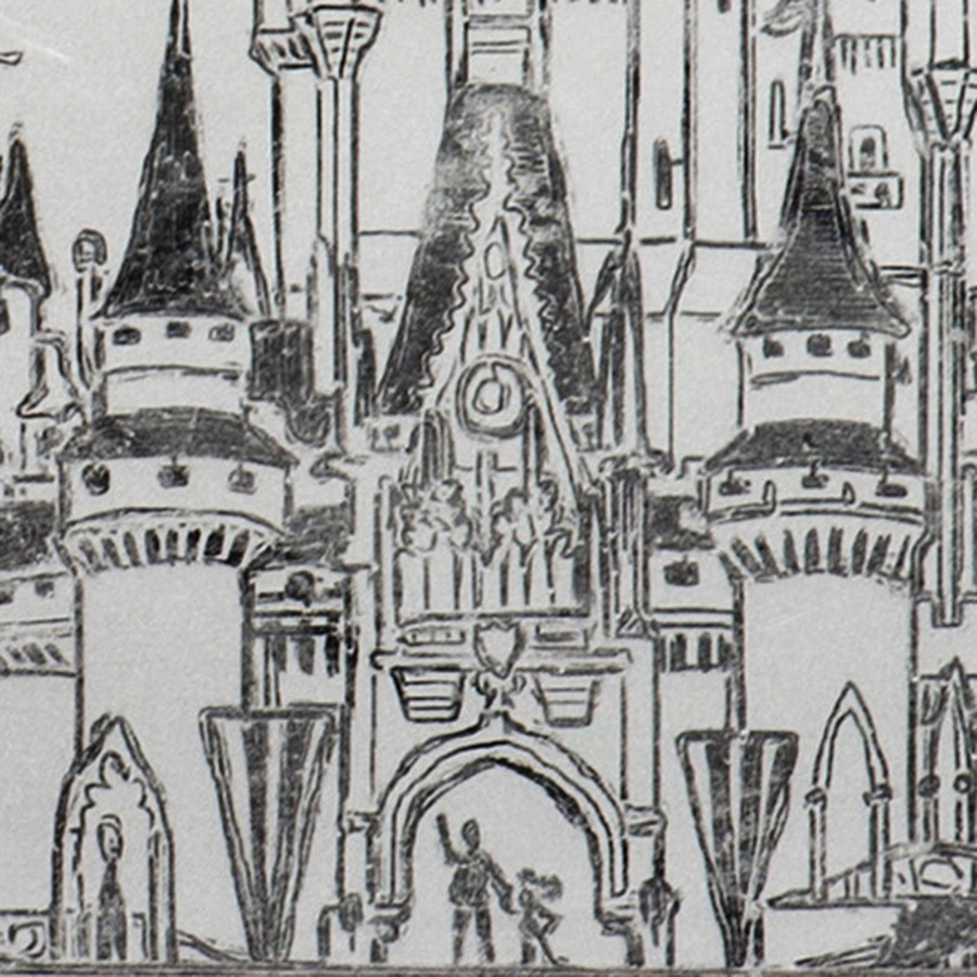 900x900 princess etch a sketch' jane labowitch draws upon her artistry - Disney Princess Castle Drawing