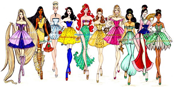 610x306 disney princess tumblr obraz od miss dior na favim pl - Disney Princess Drawing