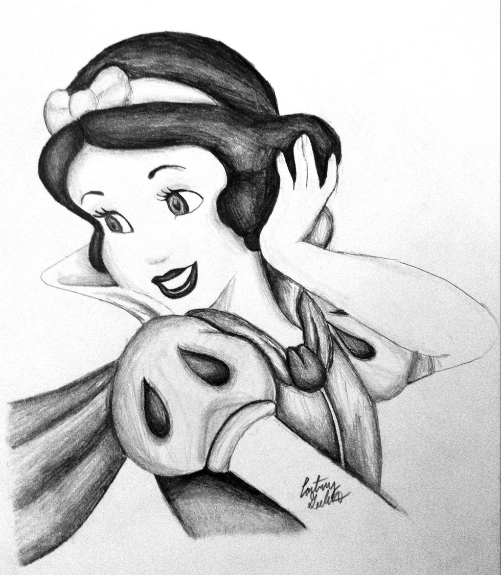 Disney Princess Pencil Drawing at Explore