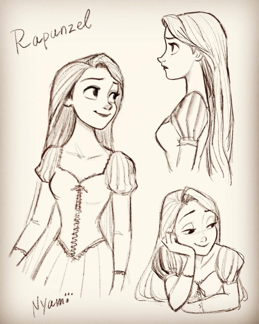 1080x1349 Rapunzel Tangled Disney Princess Drawings, Disney Art - Disney Rapunzel Drawing