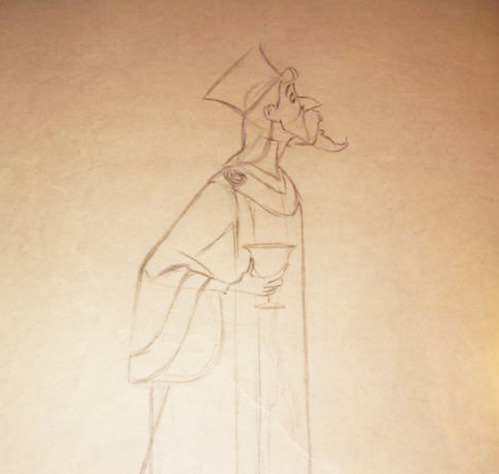 700x665 Disney Studios - Disney Sleeping Beauty Drawing