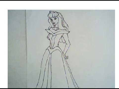 480x360 how to draw aurora from sleeping beauty - Disney Sleeping Beauty Drawing