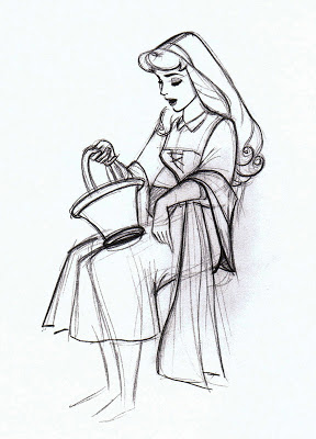 288x400 living lines library sleeping beauty - Disney Sleeping Beauty Drawing