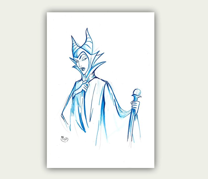 794x682 maleficent villain inspired - Disney Sleeping Beauty Drawing