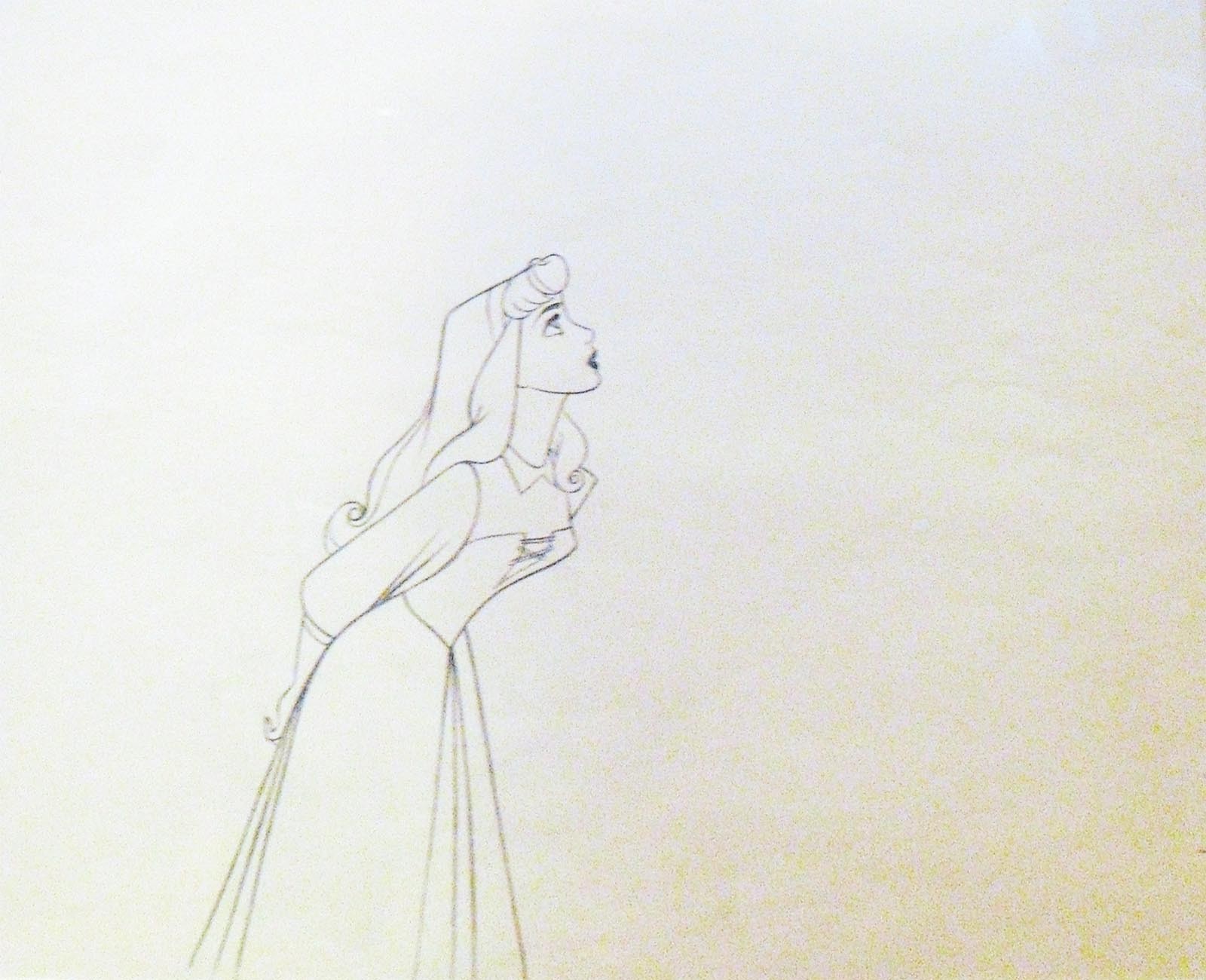 1600x1300 original walt disney production drawings from sleeping beauty - Disney Sleeping Beauty Drawing