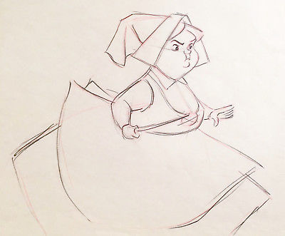 400x331 disney sleeping beauty merryweather fairy original production - Disney Sleeping Beauty Drawing