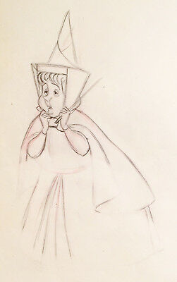 251x400 walt disney sleeping beauty flora fairy original production - Disney Sleeping Beauty Drawing