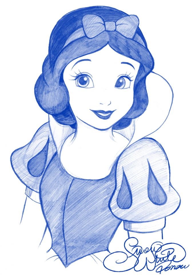 675x967 Snow White Walt Disney Princess Drawing - Disney Snow White Drawings