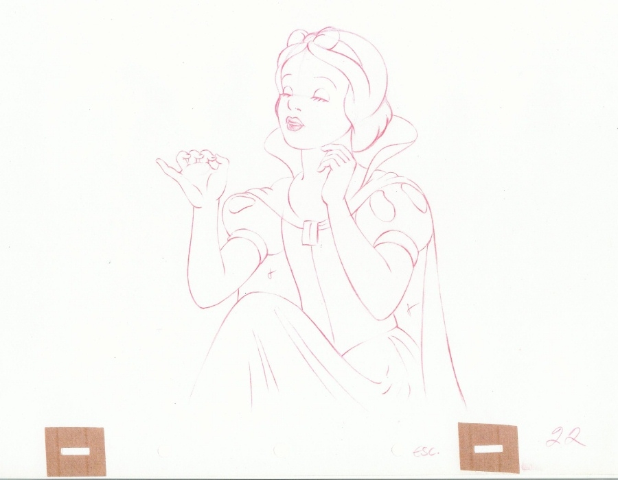 900x700 Snow White Rough In Richard Martines's Disney Animation - Disney Snow White Drawings