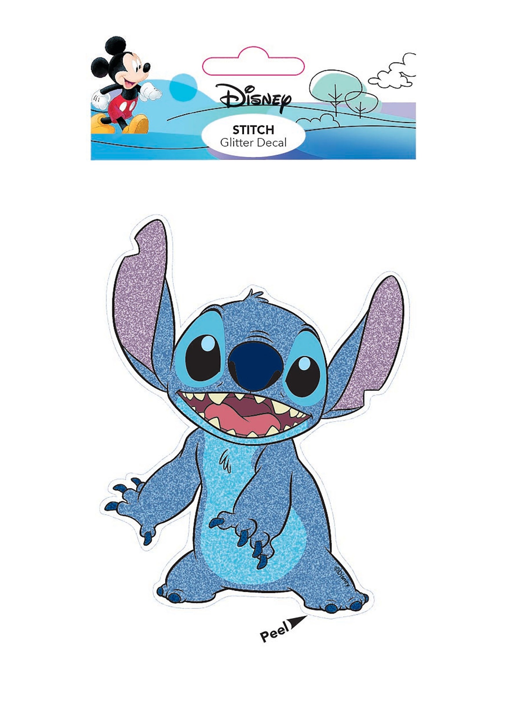 1750x2500 lilo and stitch stitch glitter decal - Disney Stitch Drawing