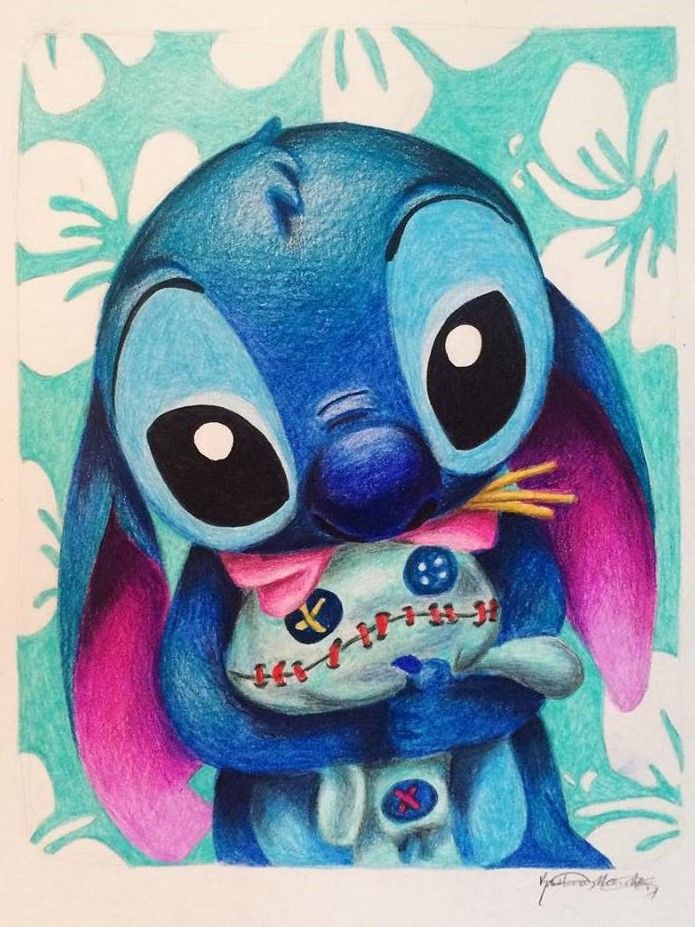 695x927 stitch scrump stitch disney art, disney artwork, disney drawings - Disney Stitch Drawing