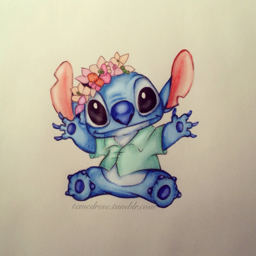 Disney Stitch Drawing at PaintingValley.com | Explore collection of ...
