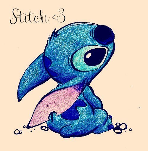 500x510 Tumblr Drawings Disney - Disney Stitch Drawing