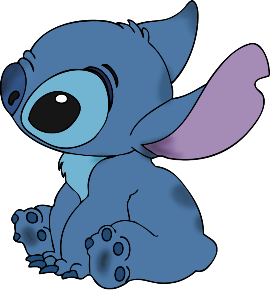 864x924 Collection Of Free Stitch Drawing Download On Ui Ex - Disney Stitch Drawing