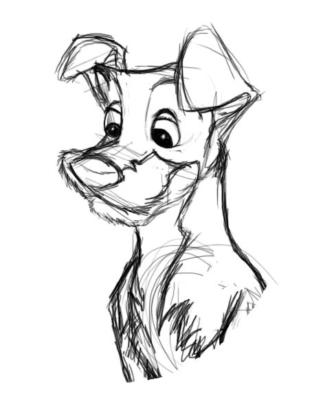 470x578 Fanart Hbg - Disney Style Drawing