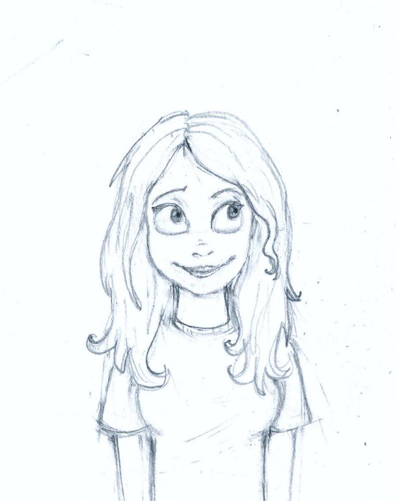 795x1004 disney drawings trying disney style x - Disney Style Drawing