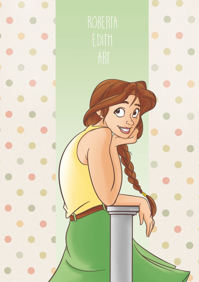 680x962 create a disney style drawing - Disney Style Drawing