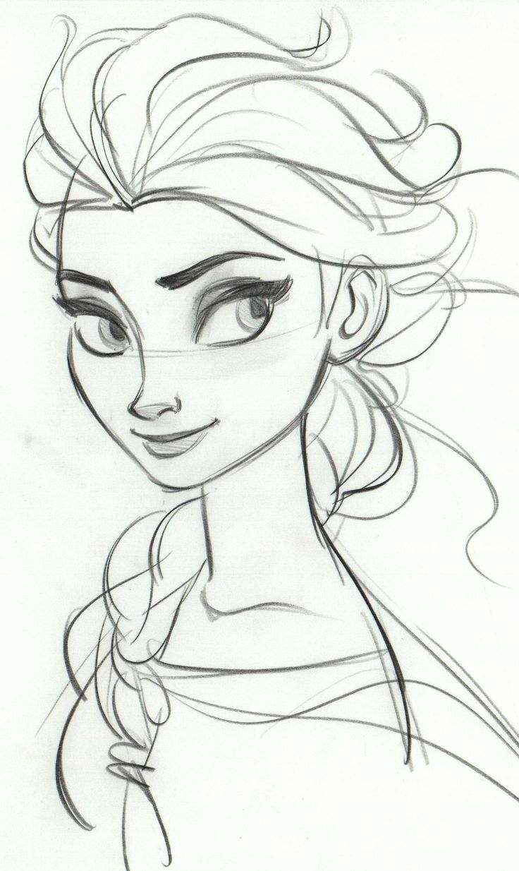 Disney Style Drawing at PaintingValley.com | Explore collection of ...