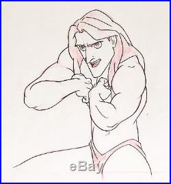 250x269 Very Rare Walt Disney Tarzan Original Production Animation - Disney Tarzan Drawing
