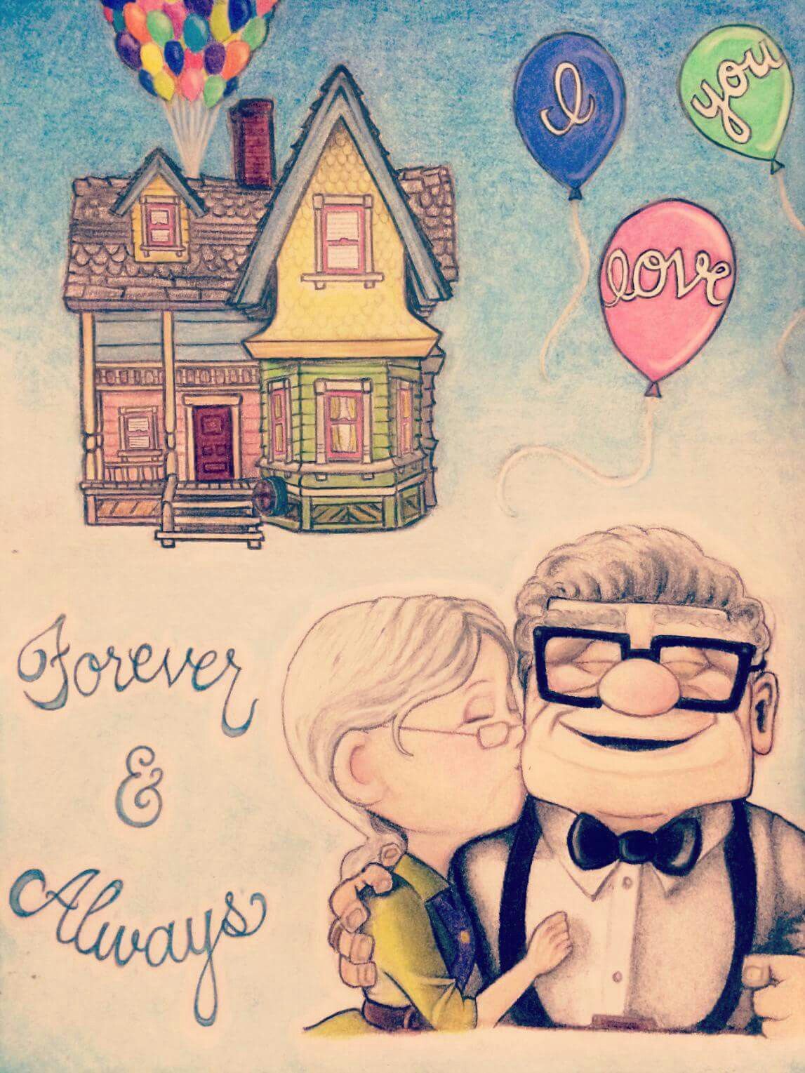 1147x1529 Up - Disney Up Drawing