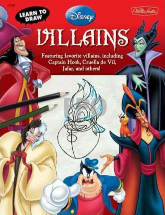 331x430 learn to draw disney's villains disney storybook artists - Disney Villains Drawings