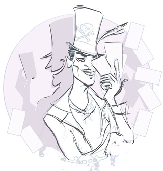 320x336 disneyvillains drawings on paigeeworld pictures of disneyvillains - Disney Villains Drawings