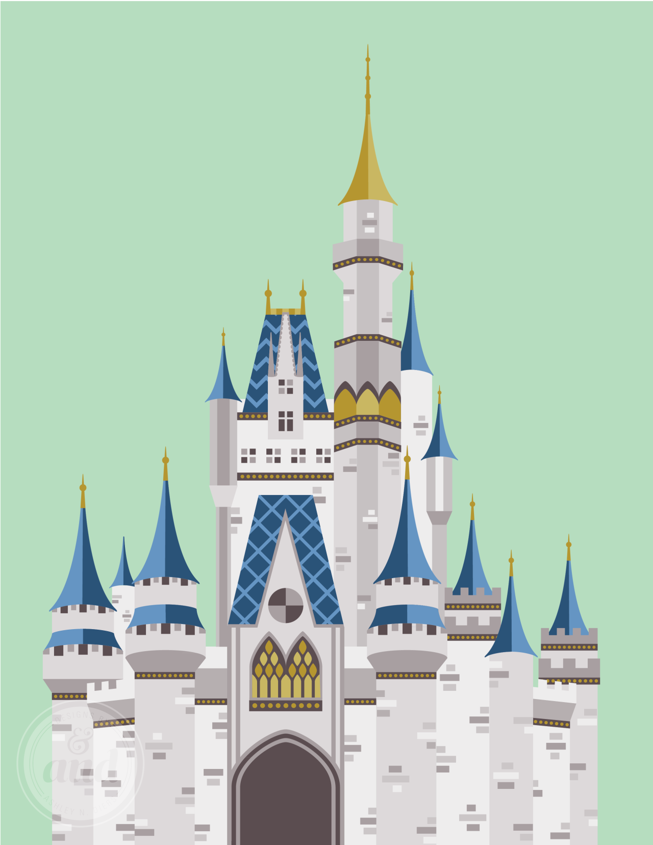Disney World Castle Drawing At Explore Collection