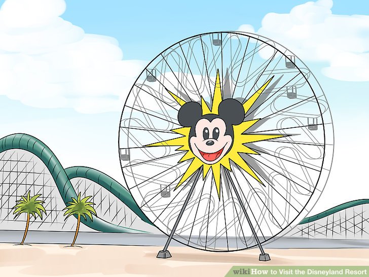 728x546 how to visit the disneyland resort steps - Disneyland Drawing