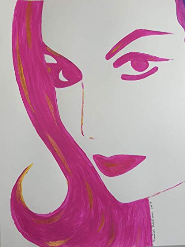 375x500 Original Painting Maria Felix Ultimate Mexican Diva - Diva Drawing