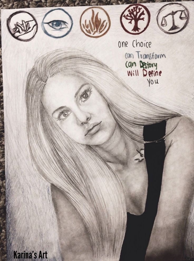736x986 Four Divergent Drawings - Divergent Drawings