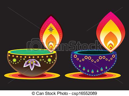 450x337 candles for diwali drawing diwali candle light indian new year - Diwali Lamp Drawing