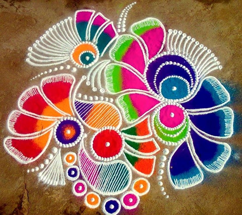 800x713 diwali easy rangoli patterns and designs to enhance your - Diwali Rangoli Drawing