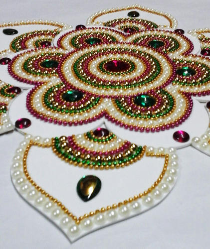 421x500 diwali rangoli design - Diwali Rangoli Drawing