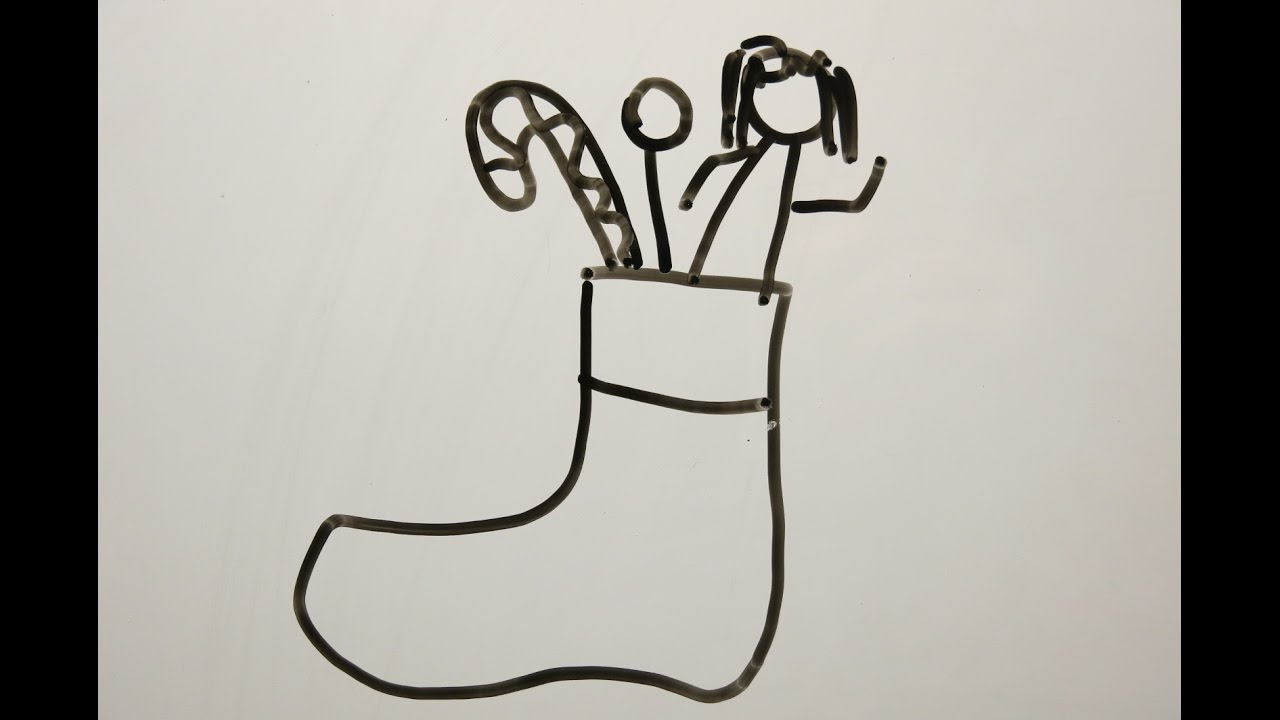 1280x720 diy learn how to draw christmas stockings easy drawings for kids - Diy Drawings