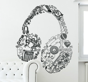 374x350 drop some beats with our dj stickers - Dj Drawing