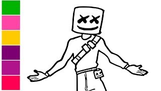 320x180 how to draw marshmallow easy tutorial - Dj Drawing