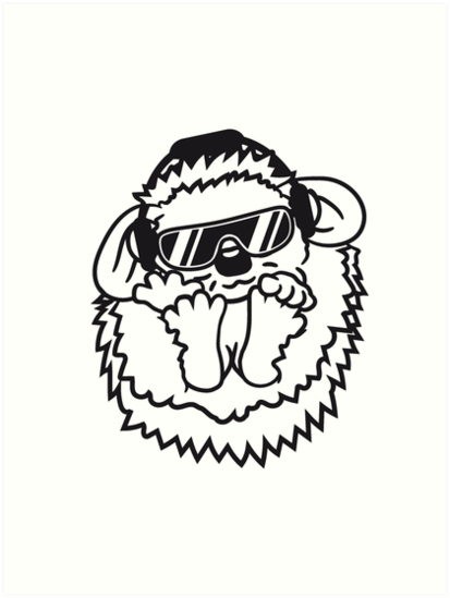 413x549 Party Dj Headphones Dance Music Sunglasses Cool Club Disco Waving - Dj Headphones Drawing