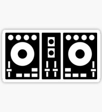210x230 Dj Mixer Drawing Stickers Redbubble - Dj Mixer Drawing