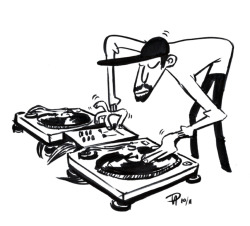 250x226 Starting Out As A Dj! Getting The Right Dj Mixing Equipment - Dj Mixer Drawing