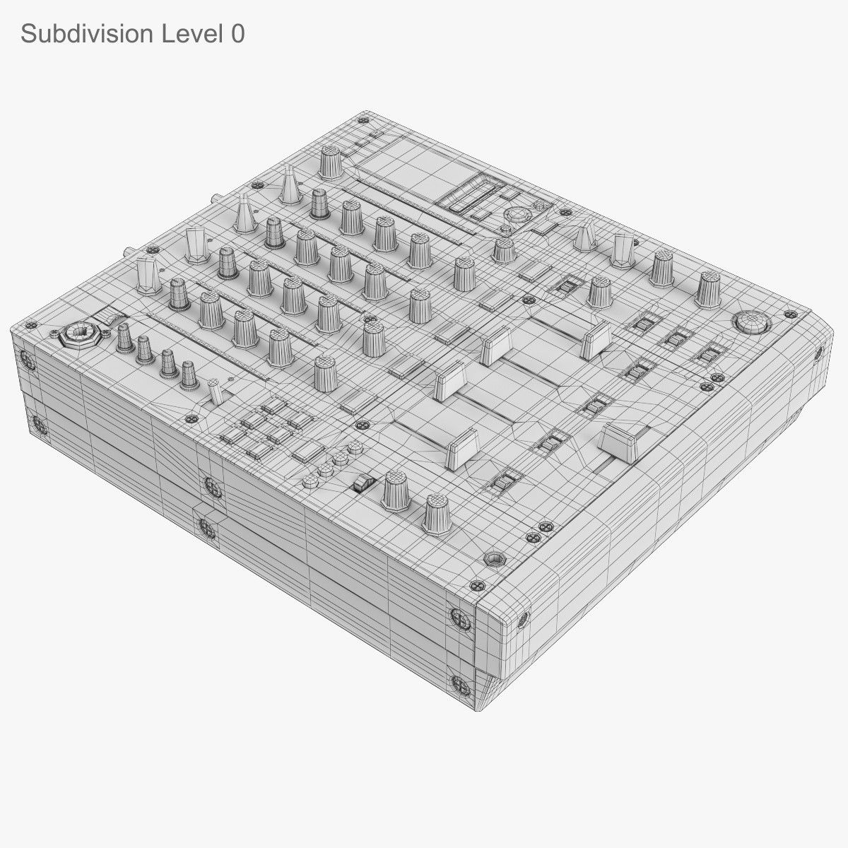 1200x1200 Artstation - Dj Mixer Drawing