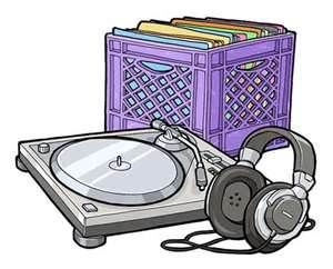 300x242 D J Culture Vinyl Fantasy - Dj Turntable Drawing