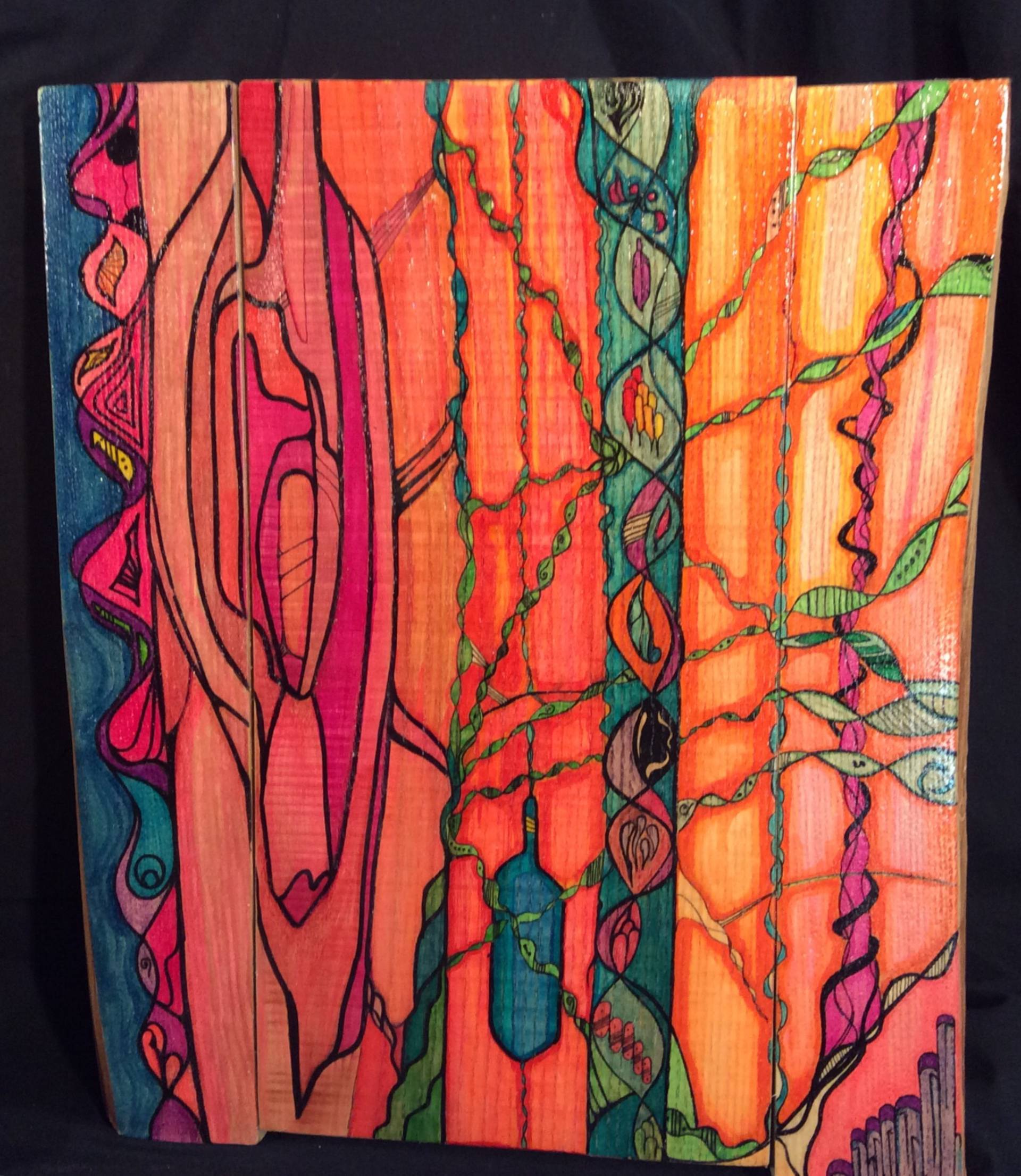 1920x2212 Female Dna Strand Drawing - Dna Strand Drawing