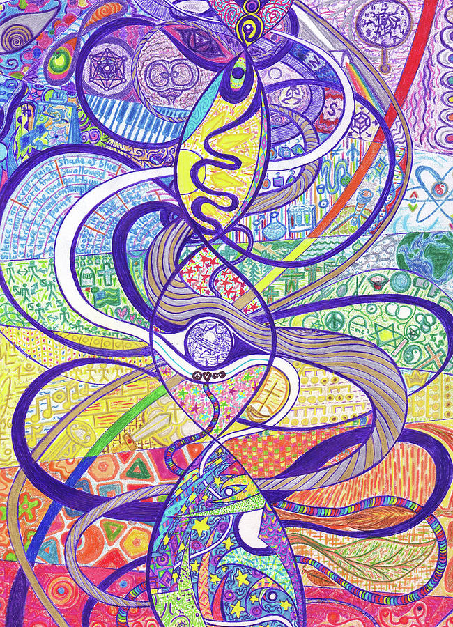 650x900 To See A World In A Dna Strand Drawing - Dna Strand Drawing