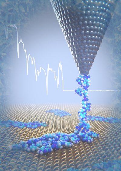 400x565 Cryo Force Spectroscopy Reveals The Mechanical Properties Of Dna - Dna Strand Drawing