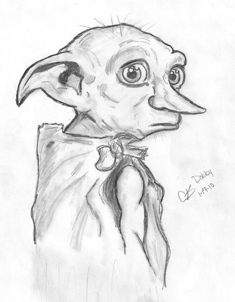 Dobby Drawing at Explore collection of Dobby Drawing