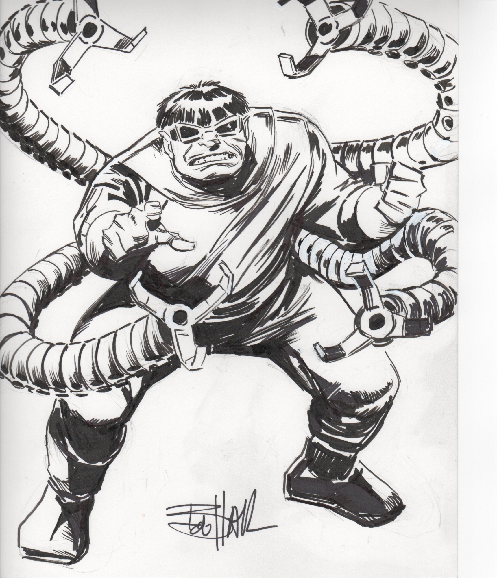 Doc Ock Drawing at Explore collection of Doc Ock