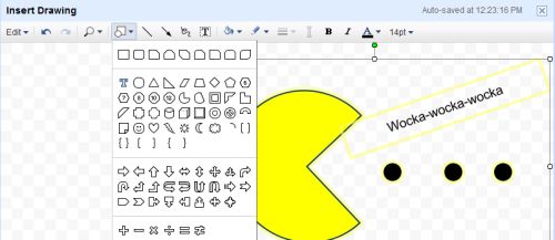 500x217 google docs adds drawings, search and replace toolbar - Docs Drawing